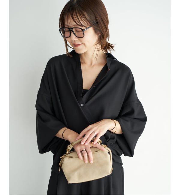 Plage「Dolman Wrap シャツ」|シャツ・ブラウス|