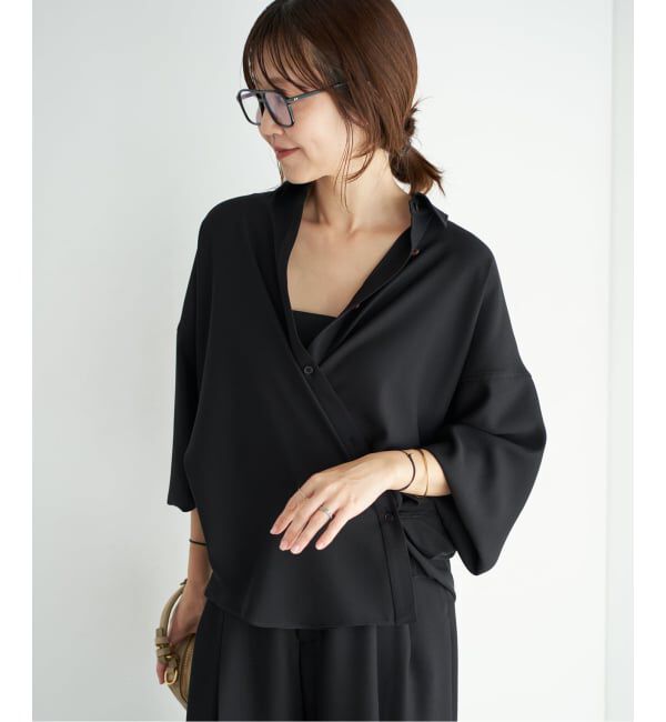 Plage「Dolman Wrap シャツ」|シャツ・ブラウス|