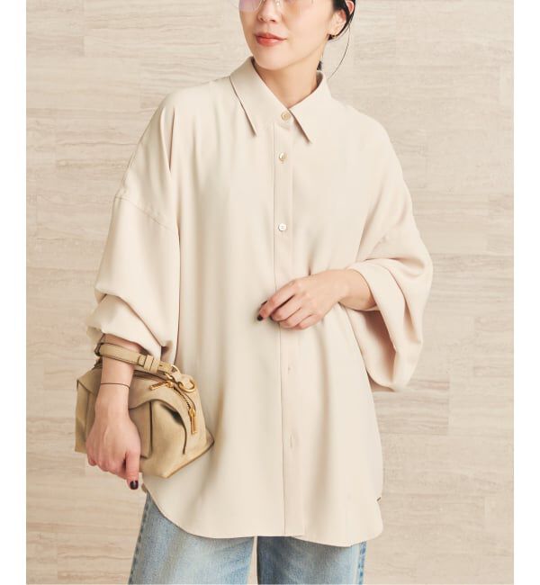 Plage「Dolman Wrap シャツ」|シャツ・ブラウス|