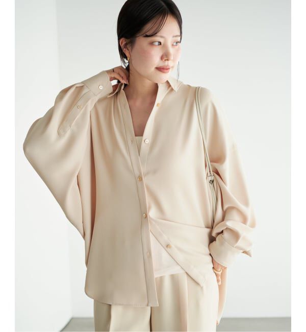 Plage「Dolman Wrap シャツ」|シャツ・ブラウス|