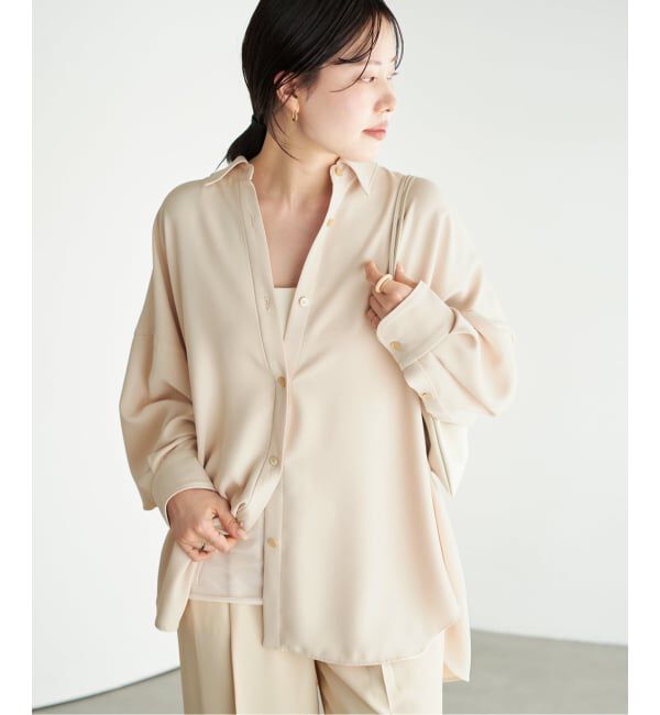 Plage「Dolman Wrap シャツ」|シャツ・ブラウス|
