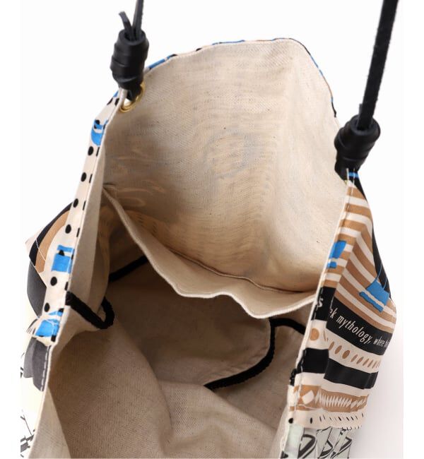 VERMEIL par iena「《追加》manipuri マニプリ Bag 別注Verロゴxデイジーバンダナ」|トートバッグ|