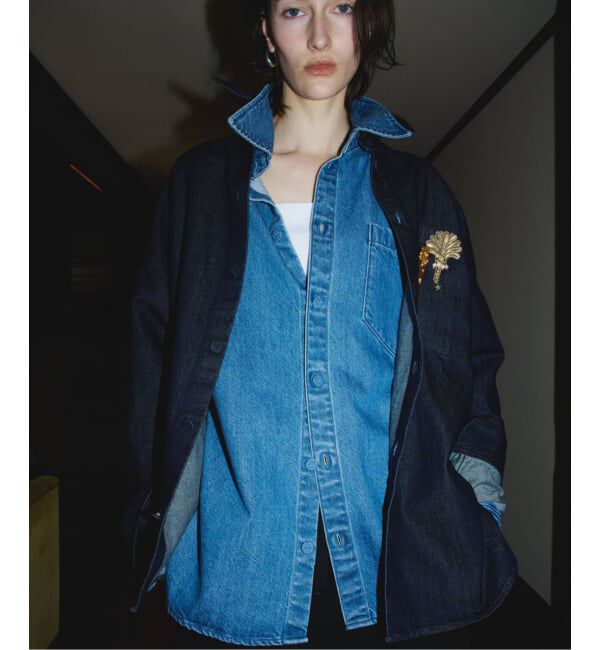 VERMEIL par iena「upper hights アッパーハイツ 別注 THE MORGAN シャツ L859179V02FBR」|シャツ・ブラウス|