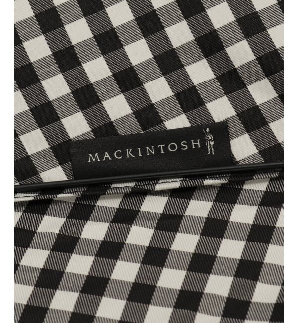 IENA「MACKINTOSH/マッキントッシュ FOLDING UMBRELLA CHECK 傘 A242CL0027UBUM」|傘|