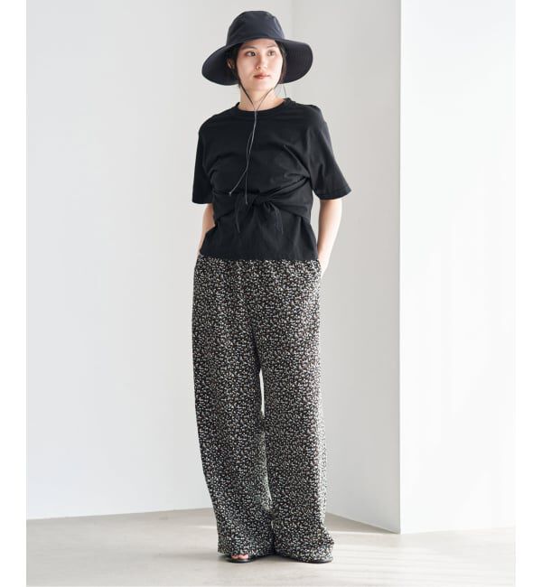 IENA「《セットアップ対応》ソフトヴィンテージフラワーパンツ」|その他|