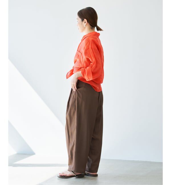IENA「《セットアップ対応》ラミーレギュラーカラーシャツ」|シャツ・ブラウス|