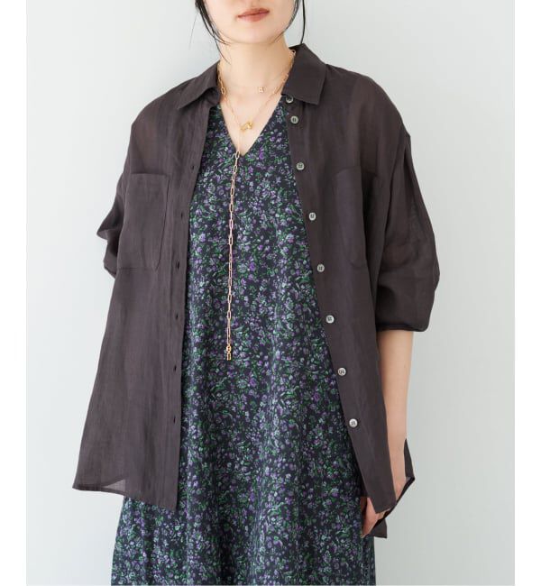 IENA「《セットアップ対応》ラミーレギュラーカラーシャツ」|シャツ・ブラウス|