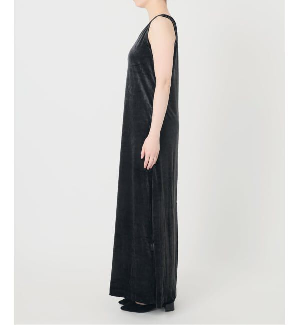 IENA LA BOUCLE「《予約》IENA LA BOUCLE トリアセベロアタンクワンピース」|ワンピース|