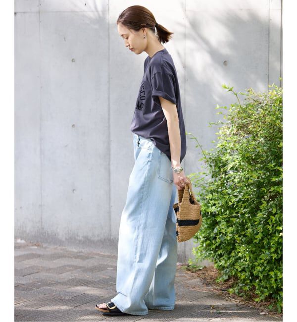 SLOBE IENA「《予約》GULF COAST/ガルフコースト SLOBE別注 グラフィックTEE1」|Tシャツ・カットソー|