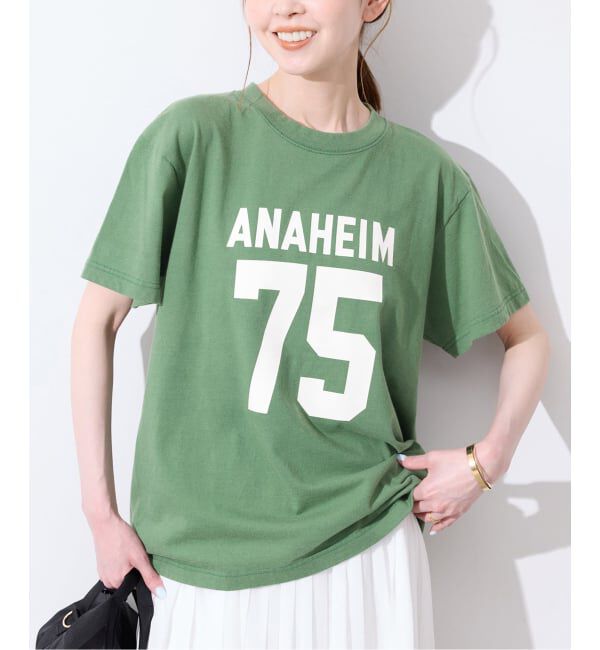 SLOBE IENA「《予約》GULF COAST/ガルフコースト SLOBE別注 グラフィックTEE1」|Tシャツ・カットソー|グリーン