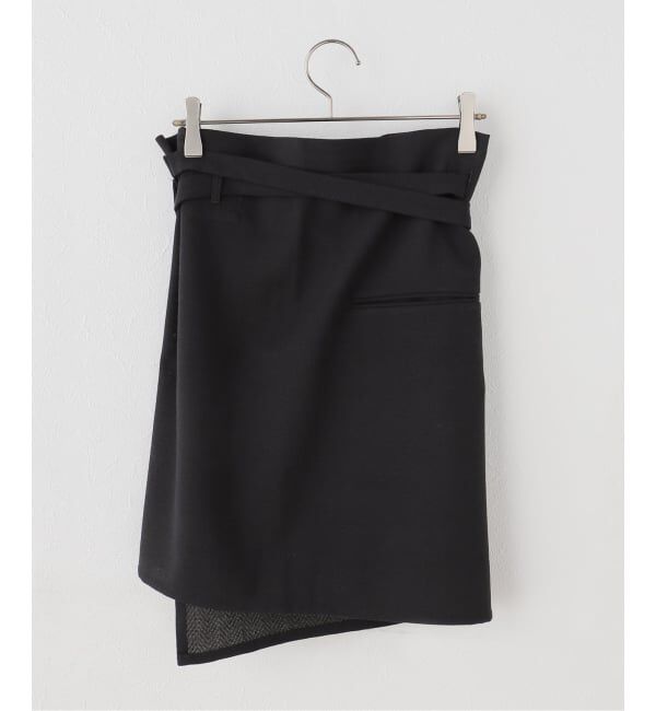 IENA LA BOUCLE「seya. セヤ TAILOR APRON  NK10303S06」|スカート|