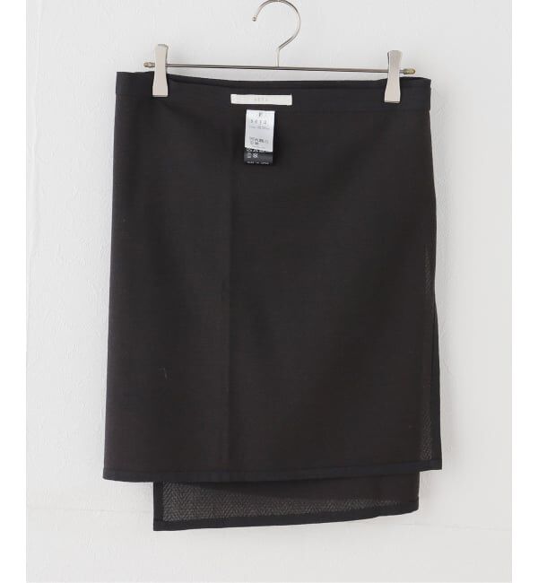 IENA LA BOUCLE「seya. セヤ TAILOR APRON  NK10303S06」|スカート|