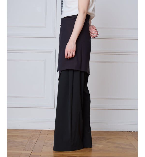 IENA LA BOUCLE「seya. セヤ TAILOR APRON  NK10303S06」|スカート|