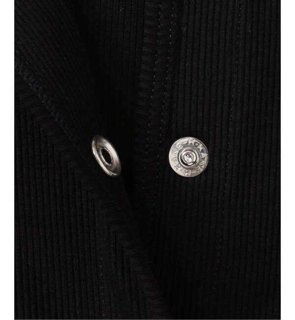 IENA LA BOUCLE「IENA LA BOUCLE コットンリブスナップハーフスリーブカーディガン」|Tシャツ・カットソー|