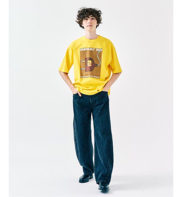 417 EDIFICE「SAVIGNAC サヴィニャック 別注 French Company プリントTシャツ 2」|Tシャツ・カットソー|