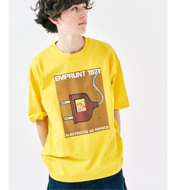 417 EDIFICE「SAVIGNAC サヴィニャック 別注 French Company プリントTシャツ 2」|Tシャツ・カットソー|