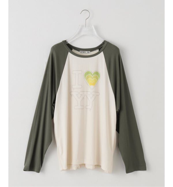PULP「【Geek Office / ギークオフィス】OPEN YY / I LOVE YY RAGLAN TEE」|Tシャツ・カットソー|