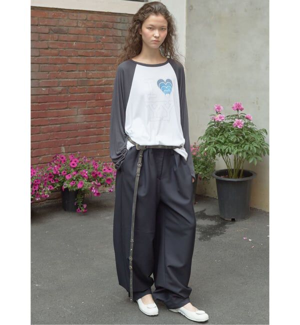PULP「【Geek Office / ギークオフィス】OPEN YY / I LOVE YY RAGLAN TEE」|Tシャツ・カットソー|