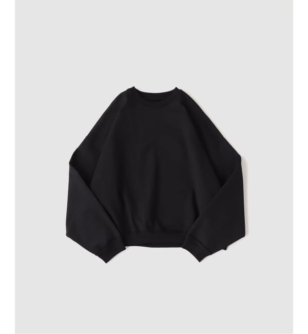 EDIFICE「MARKAWARE（マーカウェア）HUGE SHORT SWEAT」|スウェット・ジャージ|ブラック