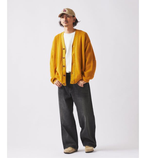 JOURNAL STANDARD relume「クラフト デニム ワイド ストレート パンツ」|デニム|
