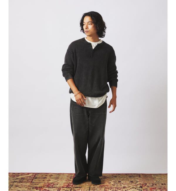 JOURNAL STANDARD relume「クラフト デニム ワイド ストレート パンツ」|デニム|