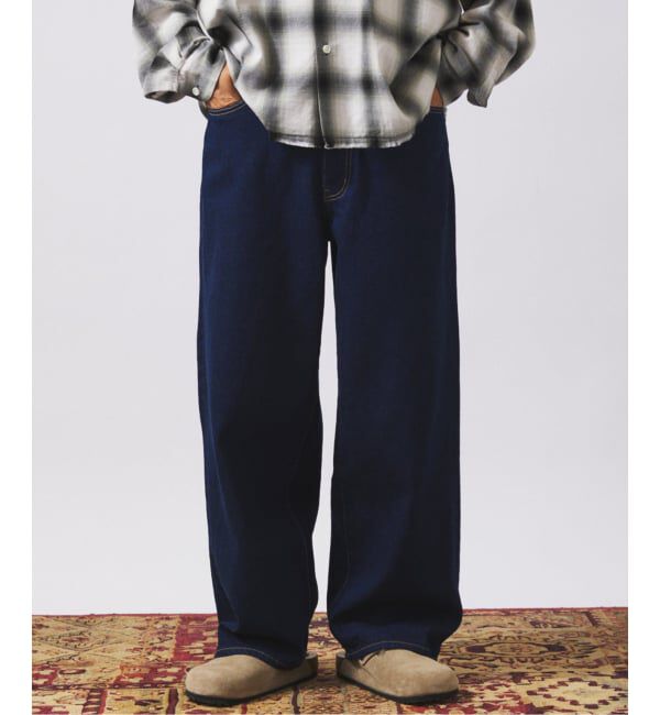JOURNAL STANDARD relume「クラフト デニム ワイド ストレート パンツ」|デニム|