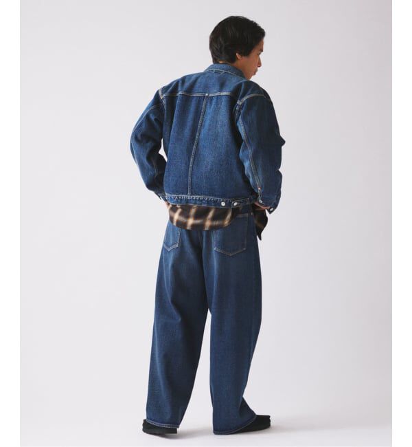 JOURNAL STANDARD relume「クラフト デニム ワイド ストレート パンツ」|デニム|