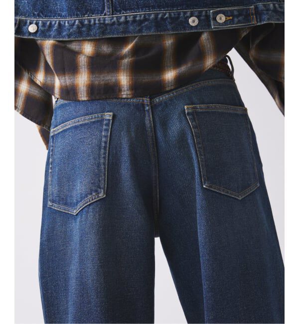 JOURNAL STANDARD relume「クラフト デニム ワイド ストレート パンツ」|デニム|