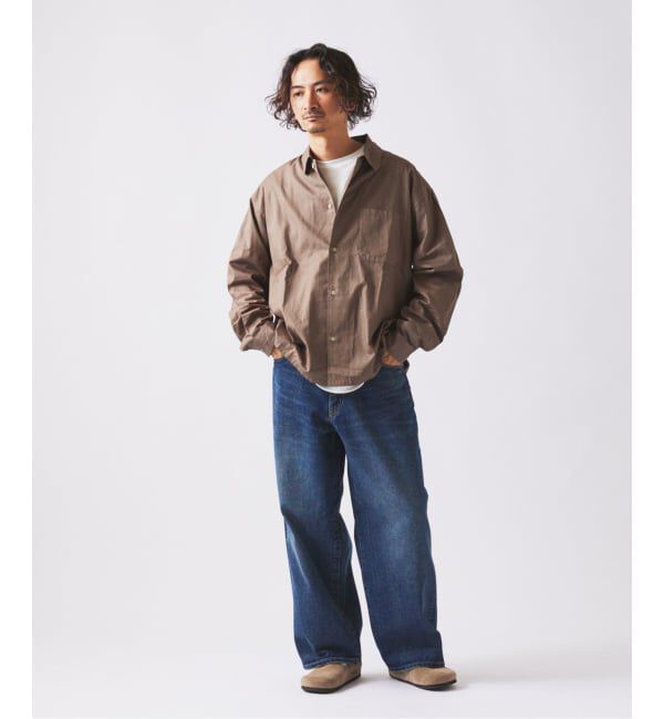 JOURNAL STANDARD relume「クラフト デニム ワイド ストレート パンツ」|デニム|