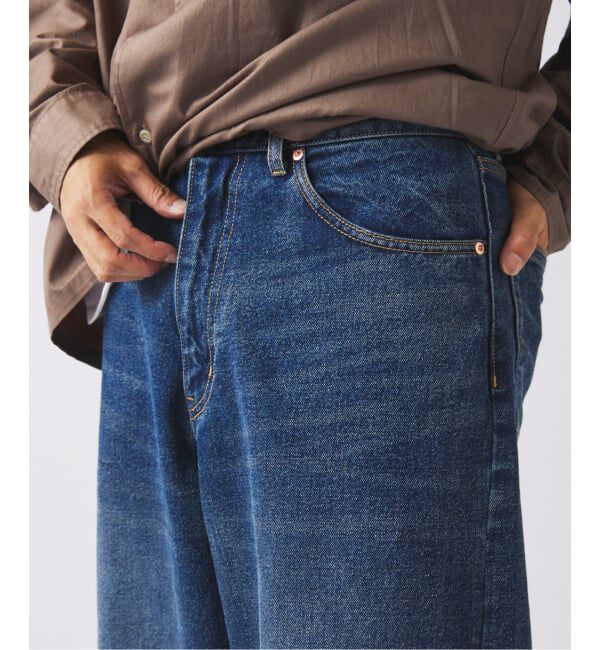 JOURNAL STANDARD relume「クラフト デニム ワイド ストレート パンツ」|デニム|