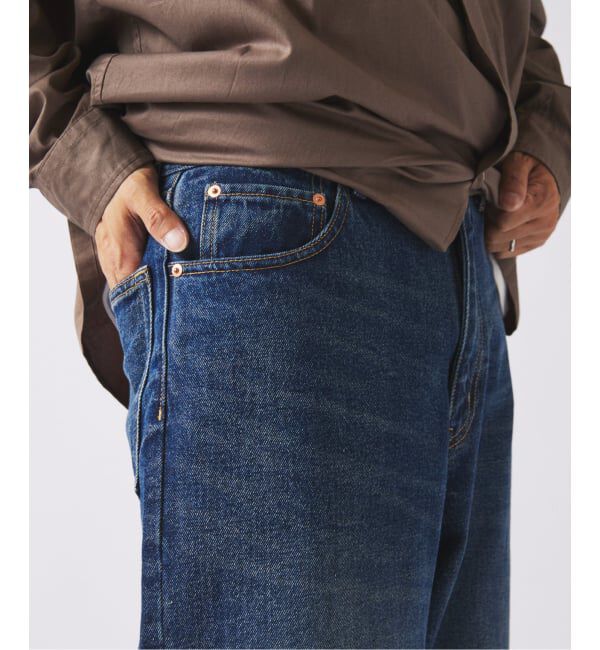 JOURNAL STANDARD relume「クラフト デニム ワイド ストレート パンツ」|デニム|