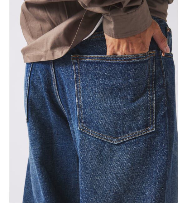 JOURNAL STANDARD relume「クラフト デニム ワイド ストレート パンツ」|デニム|
