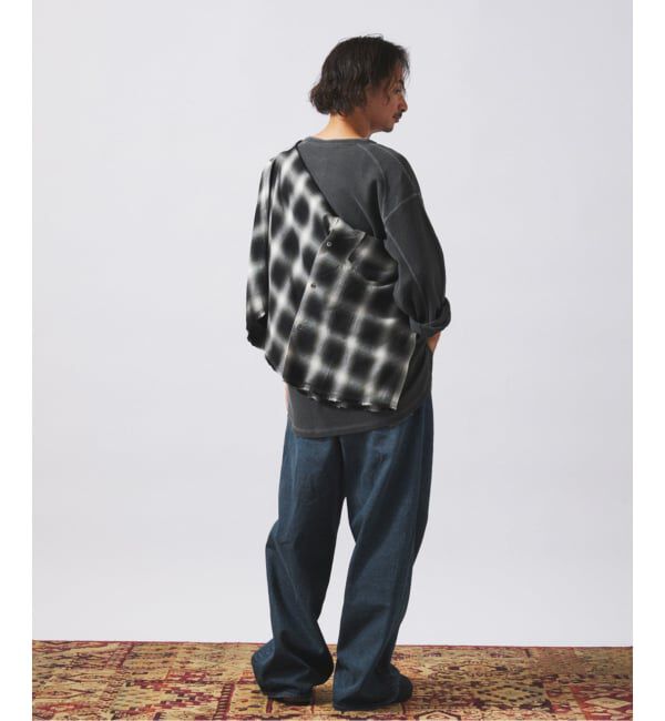 JOURNAL STANDARD relume「クラフト デニム ワイド ストレート パンツ」|デニム|