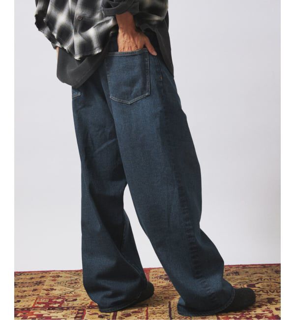JOURNAL STANDARD relume「クラフト デニム ワイド ストレート パンツ」|デニム|