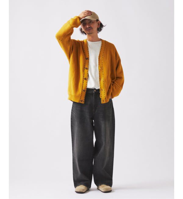 JOURNAL STANDARD relume「クラフト デニム ワイド ストレート パンツ」|デニム|
