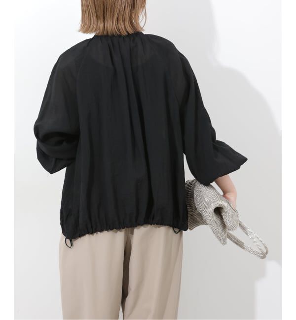 JOURNAL STANDARD relume「［手洗い可］シアーギャザージップブルゾン」|その他|