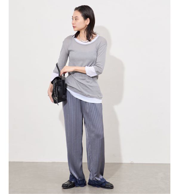 JOURNAL STANDARD「《追加》【ARCHIVE STANCE/アーカイブスタンス】Satin Stripe Easy PT」|その他|