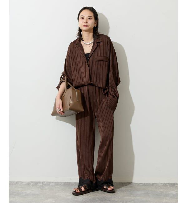 JOURNAL STANDARD「《追加》【ARCHIVE STANCE/アーカイブスタンス】Satin Stripe Easy PT」|その他|