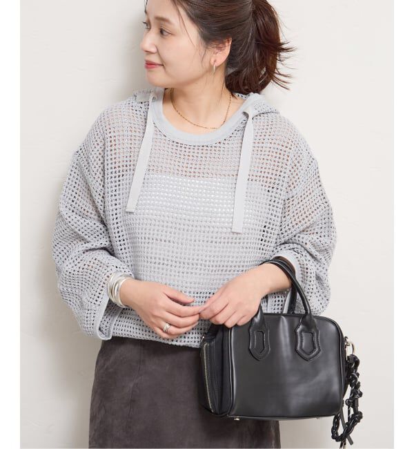 JOURNAL STANDARD「別注【ARMY TWILL/アーミーツイル】Cotton Mesh Hoodie」|ニット・セーター|