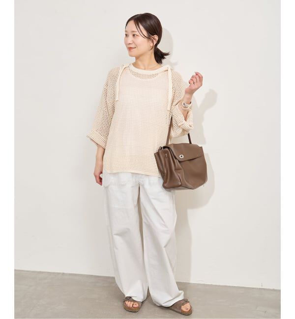 JOURNAL STANDARD「別注【ARMY TWILL/アーミーツイル】Cotton Mesh Hoodie」|ニット・セーター|