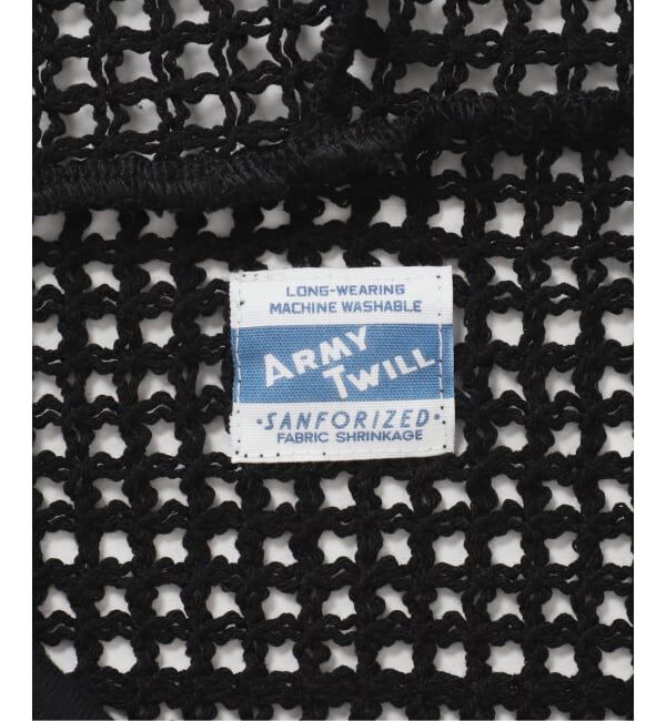 JOURNAL STANDARD「別注【ARMY TWILL/アーミーツイル】Cotton Mesh Hoodie」|ニット・セーター|