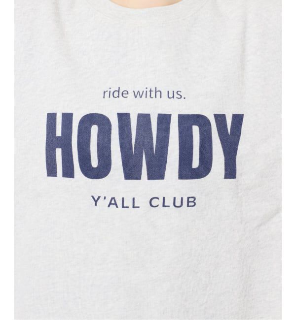 JOURNAL STANDARD「《追加2》HOWDY ハーフスリーブスウェット」|スウェット・ジャージ|