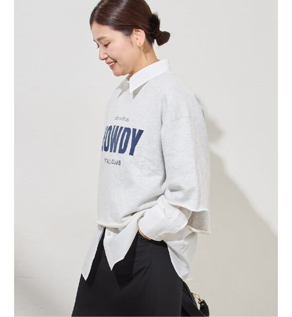 JOURNAL STANDARD「《追加2》HOWDY ハーフスリーブスウェット」|スウェット・ジャージ|