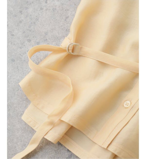 JOURNAL STANDARD「【LOW CLASSIC/ロウ クラシック】 SEE-THROUGH SHIRRED BACK BLO」|シャツ・ブラウス|