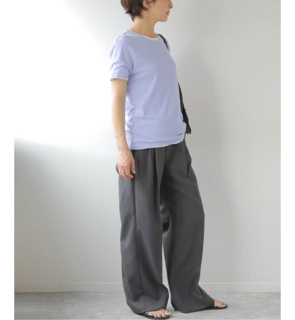 JOURNAL STANDARD relume「《予約》シアーツイストコットンハーフスリーブTEE」|Tシャツ・カットソー|