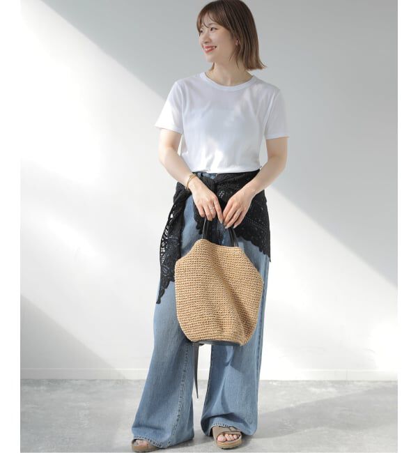 JOURNAL STANDARD relume「《予約》シアーツイストコットンハーフスリーブTEE」|Tシャツ・カットソー|