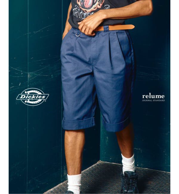 JOURNAL STANDARD relume「《予約》Dickies / ディッキーズ 別注 2タック ショーツ」|その他|ネイビー