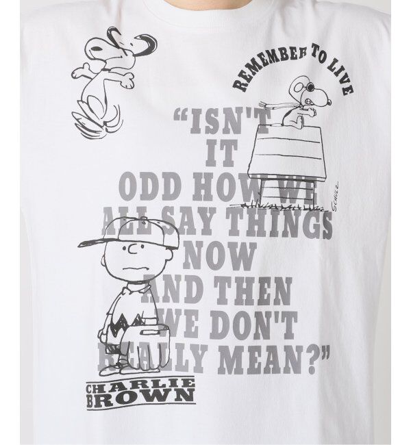 FRAMeWORK「【JOHNBULL/ジョンブル】 PEANUTS COLLAGE Tee」|Tシャツ・カットソー|