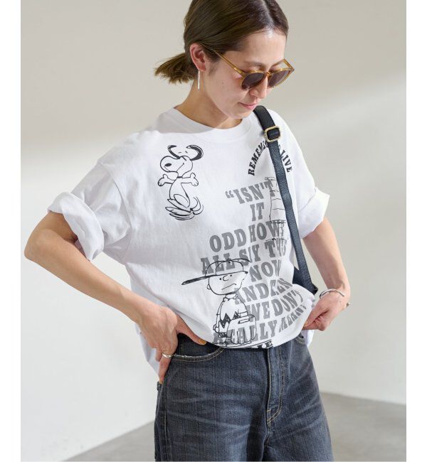 FRAMeWORK「【JOHNBULL/ジョンブル】 PEANUTS COLLAGE Tee」|Tシャツ・カットソー|