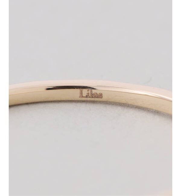 Lilas by Spick&Span「オニキスカットリング K10」|リング|